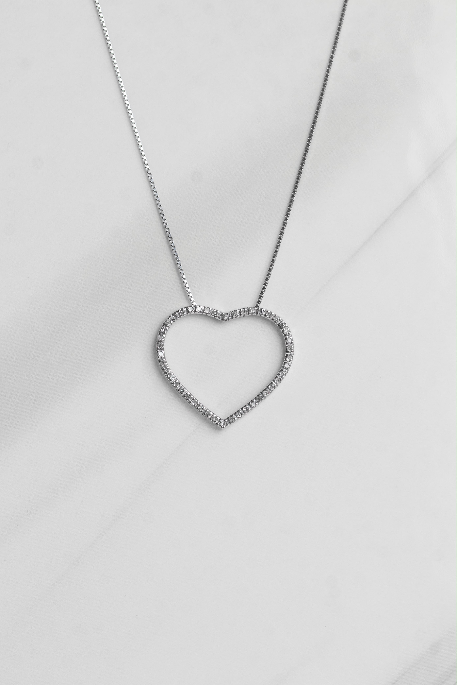 Colar Heart Diamonds