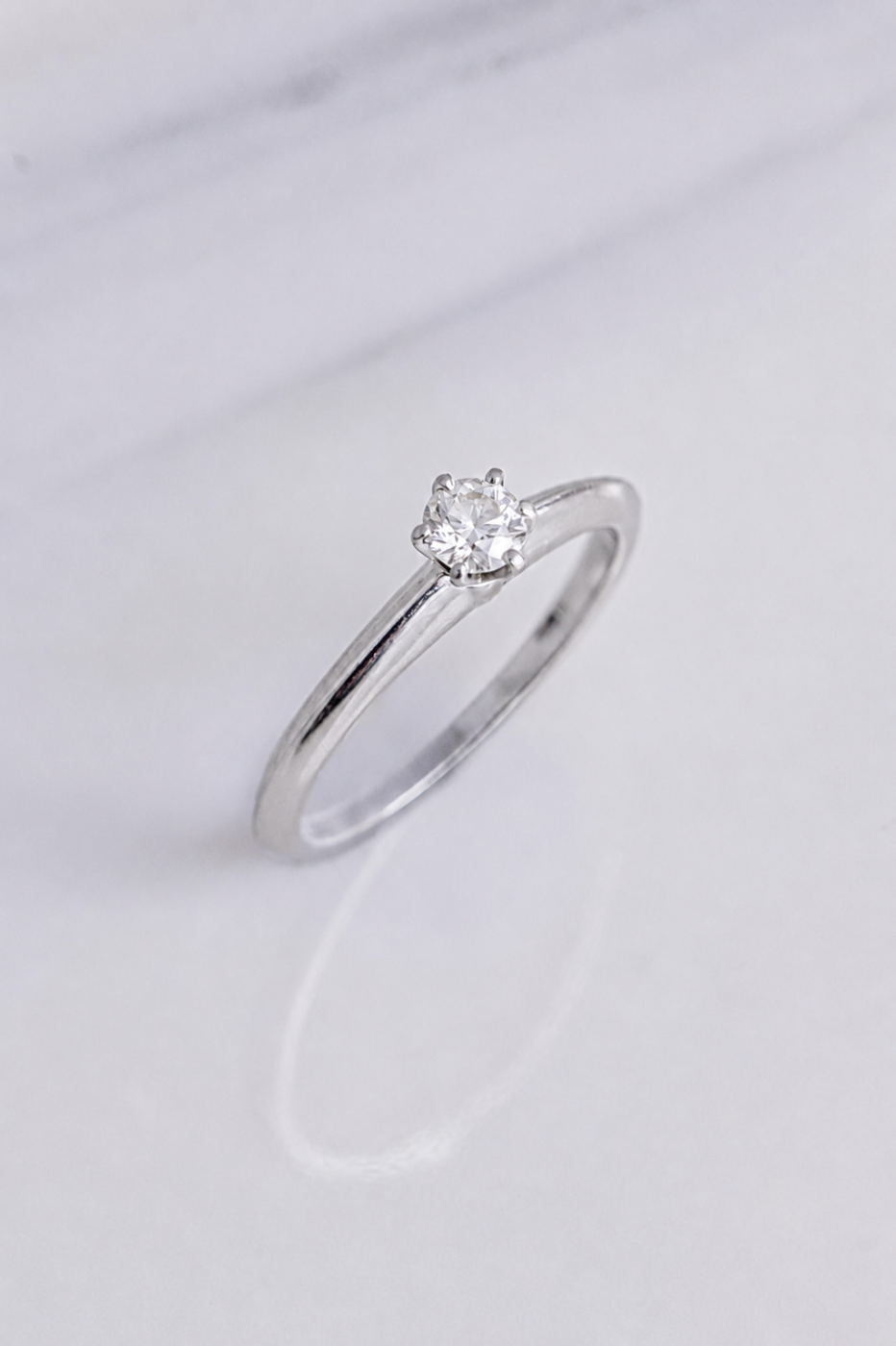 Anel Tiffany Solitário Diamante