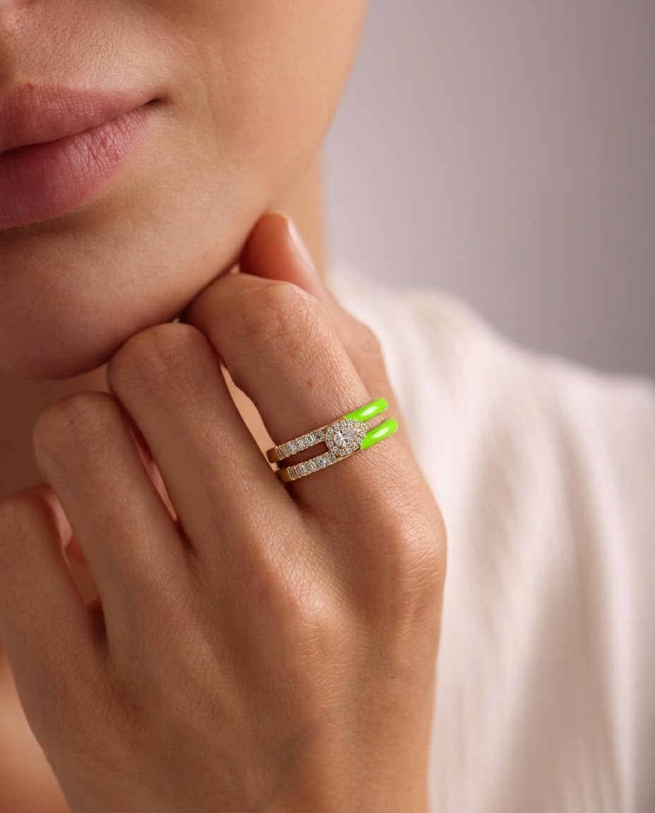 Anel Neon Luxe