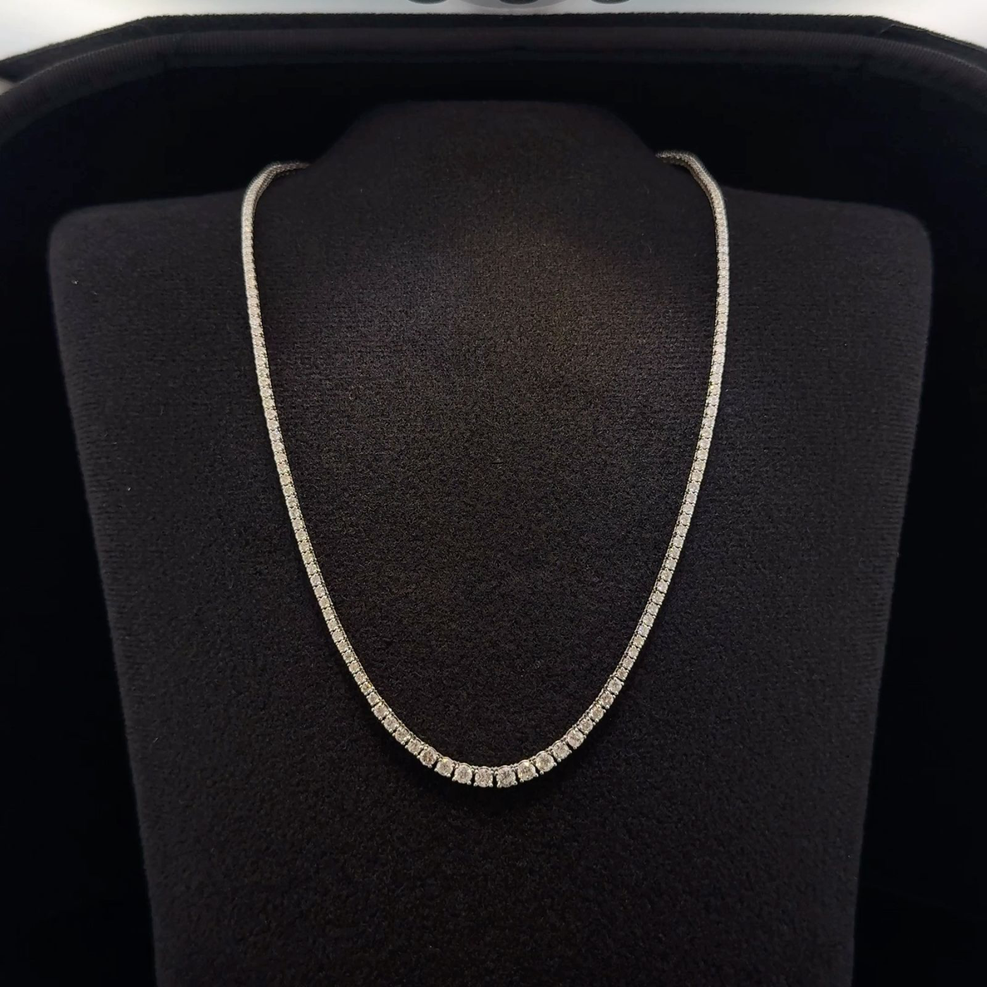 Colar Riviera Degradê Cartier Com Diamantes